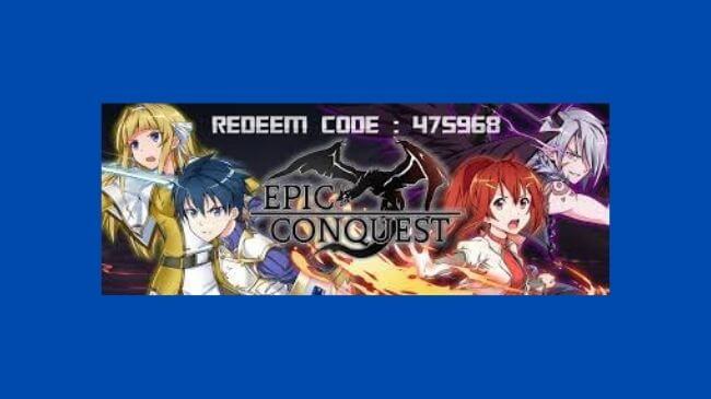 Epic Conquest Codes available 2023