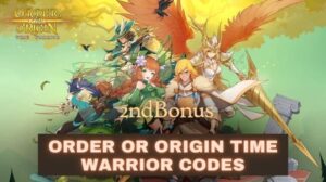 Order or Origin Time Warrior Codes