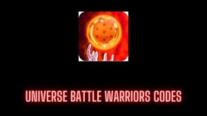 Universe Battle Warriors Codes
